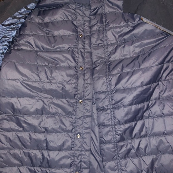 John Varvatos Detachable Parka Navy Jacket Size 50 - Picture 7 of 8